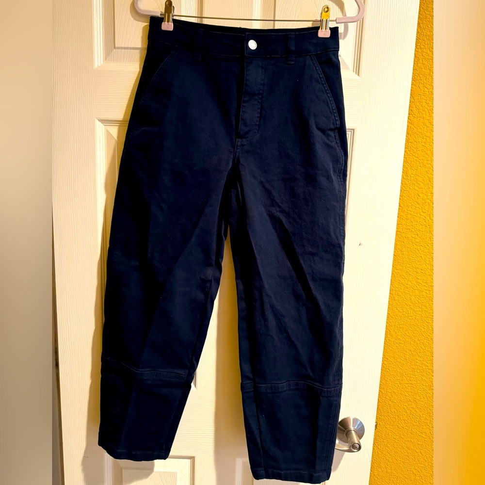 EUC Everlane Barrel Pants in Navy Size 6